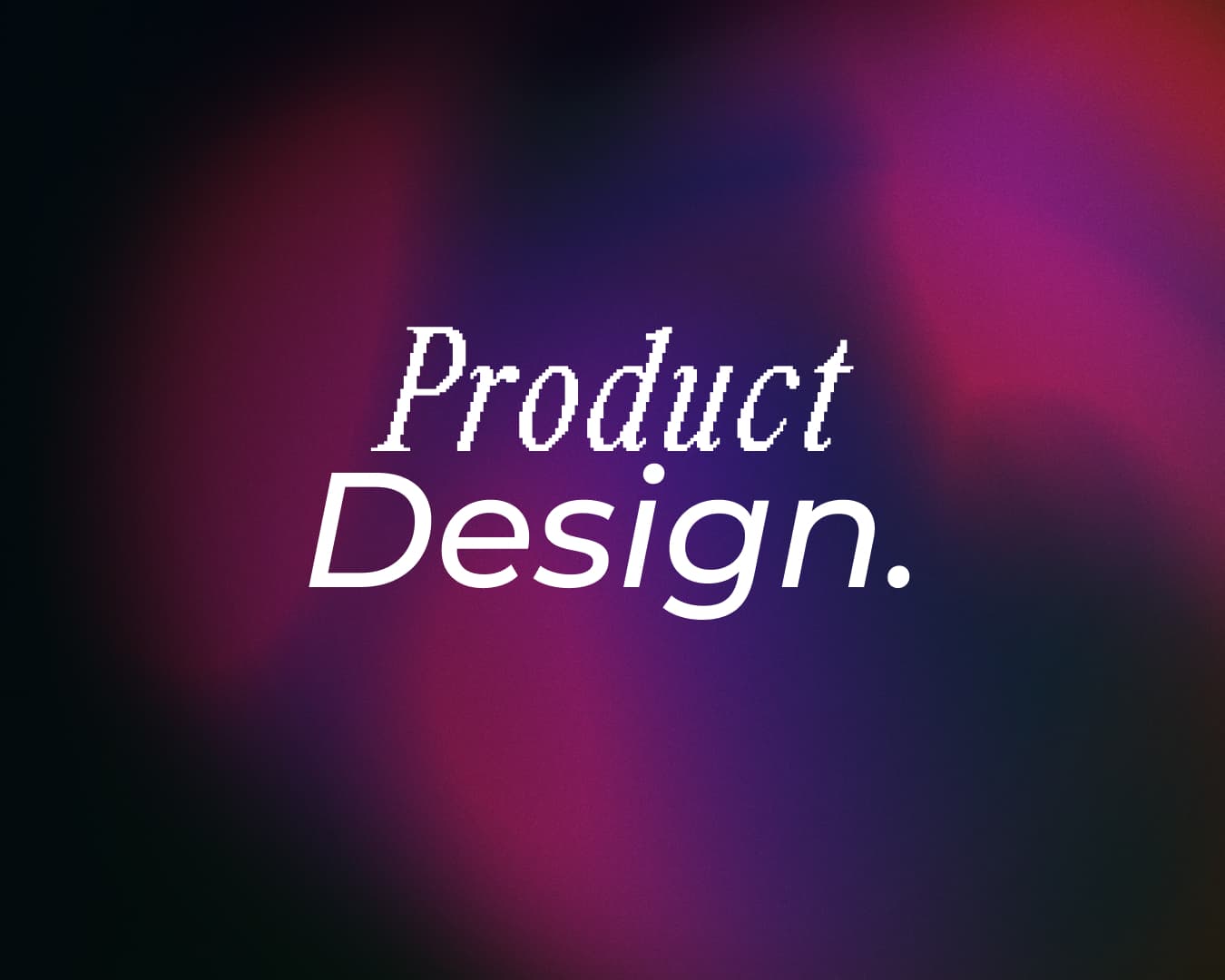 Product Design Portfolio